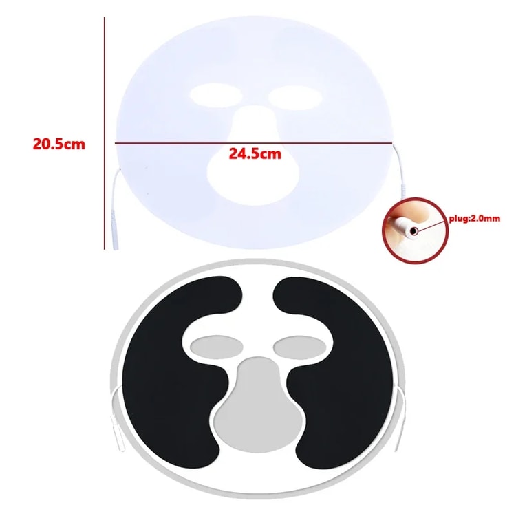Facial Electrode Pads Gel Non-woven Patch for Electric Acupuncture Massager Self-adhesive Replacement Pads for