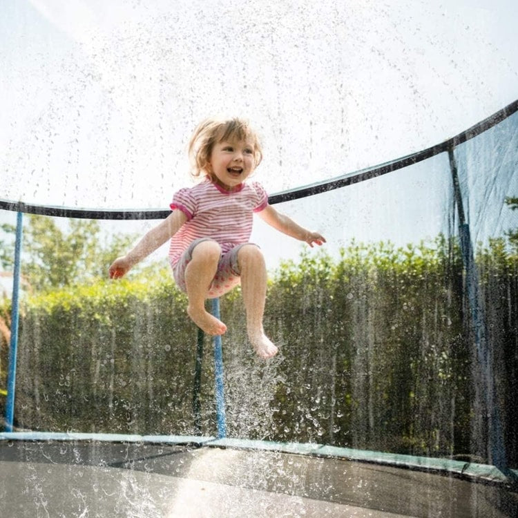 Trampoline Sprinkler Attachment System - Fun Heat Buster Water Game For Kids