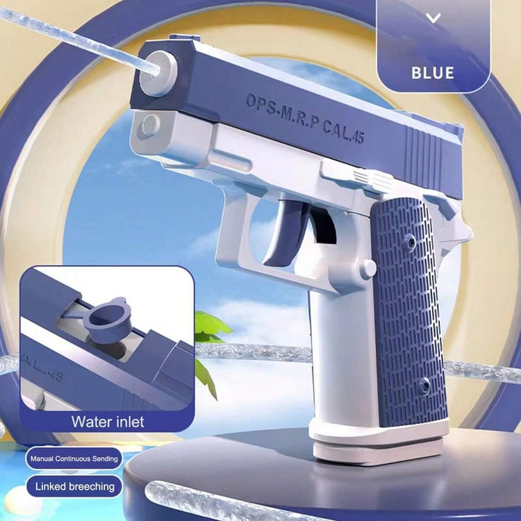 Water Blaster Guns Set, Long Range Shooting Water Pistols for Backyard Games,Pool Parties & Beach Fun,Durable Summer toy