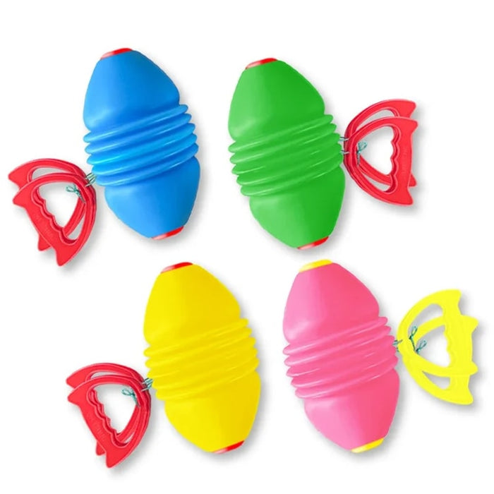 ActiveBounce Sensory Ball Outdoor Pull & Toss Game for Kids and Family Fun