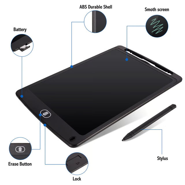 Kids Magic LCD Drawing Tablet - Creative LED Art Pad